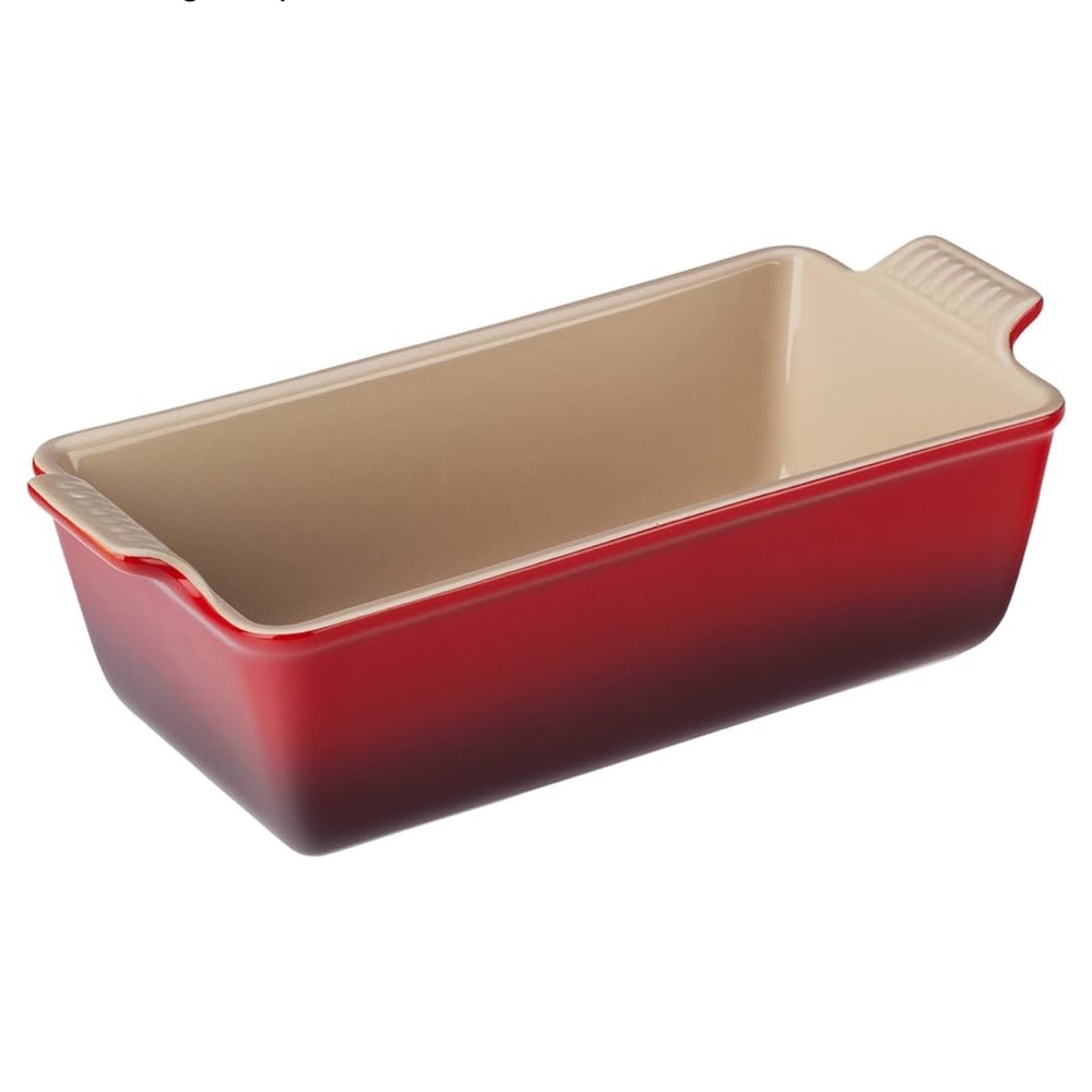 Le Creuset Heritage Loaf Pan, Cerise Red